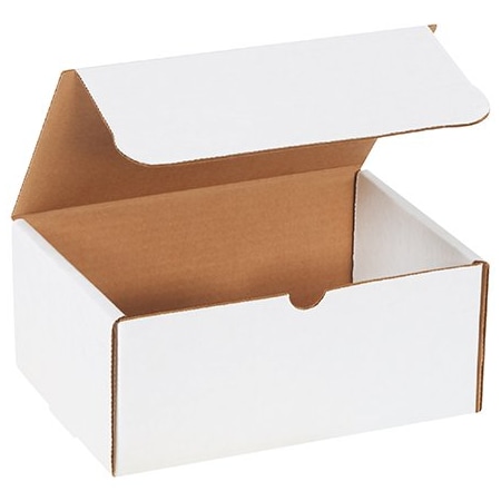 Bsc Preferred 9 x 6-1/4 x 4'' White Literature Mailers, 50PK M964